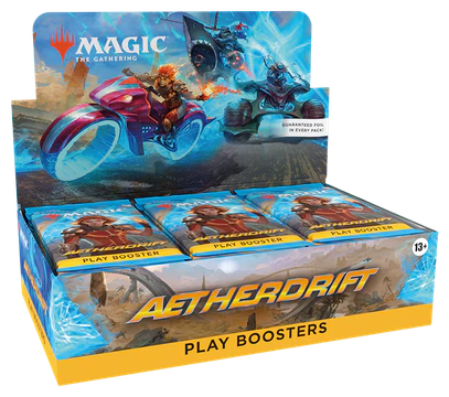 Aetherdrift Play Booster Display