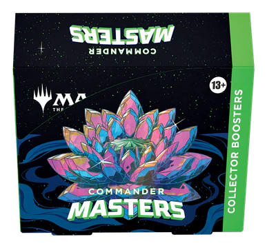 Commander Masters Collector Booster Display