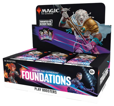 Foundations Play Booster Display
