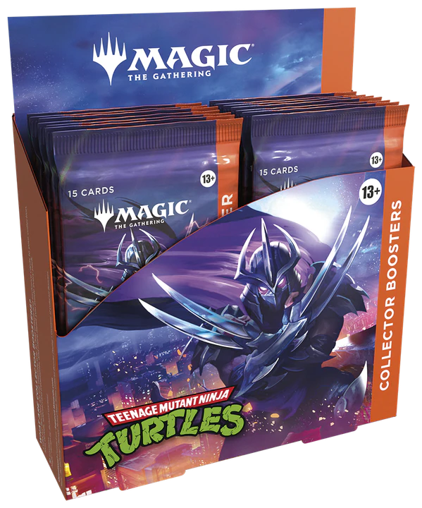 Teenage Mutant Ninja Turtles Collector Booster Display